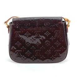 Louis Vuitton M91707 MonogramVernis Bag Crossbody Pochette Shoulder Bag Amarante purple