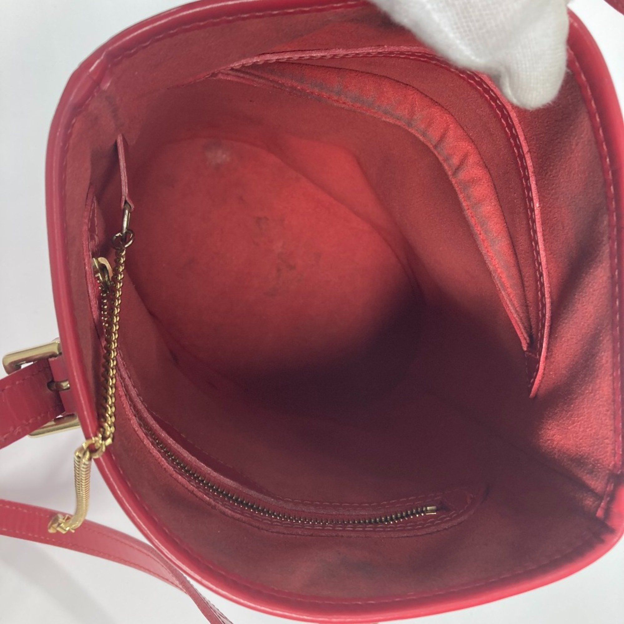 Louis Vuitton M5899E Epi Shoulder bag Bucket type Tote Bag Shoulder Bag Red