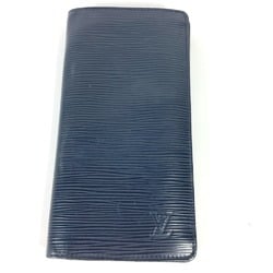 Louis Vuitton M61816 Epi Two fold Long Wallet Blue Marine Navy