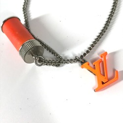 Louis Vuitton MP2142 Chain accessories Necklace Orange Silver