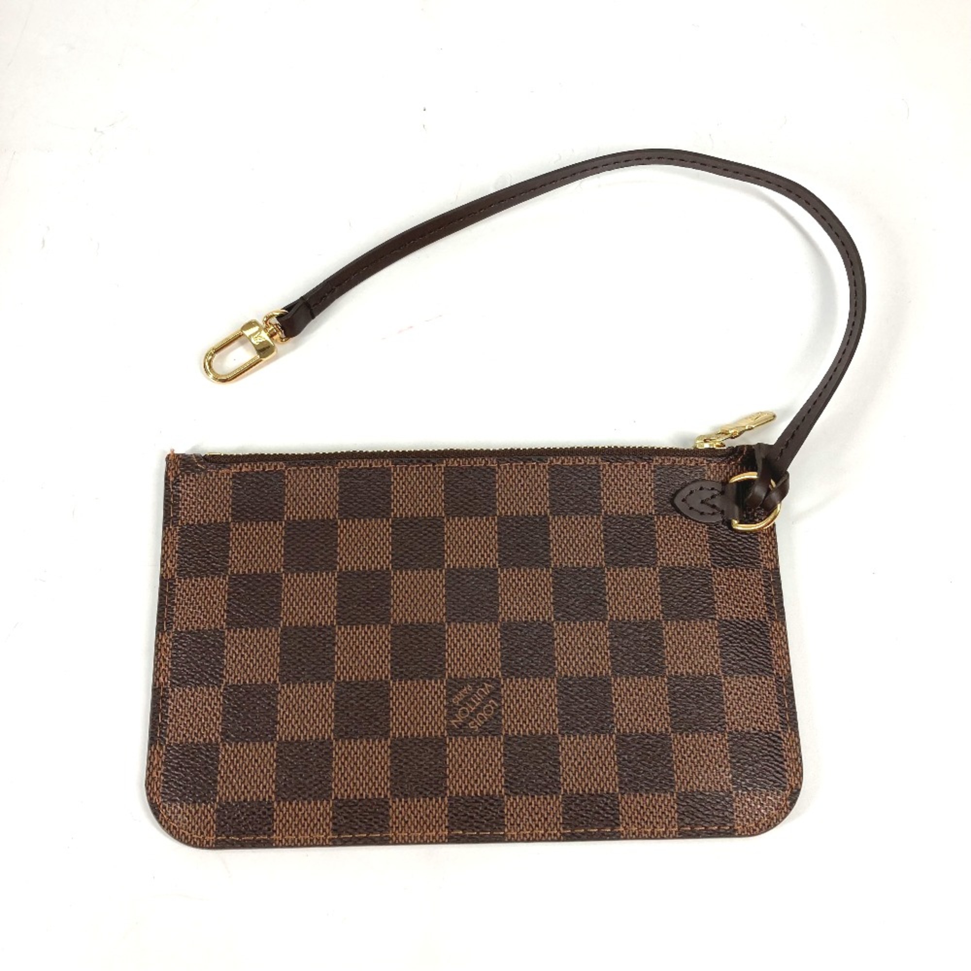 Louis Vuitton N41359 Damier Shoulder Bag with pouch Tote Bag Ebene Brown