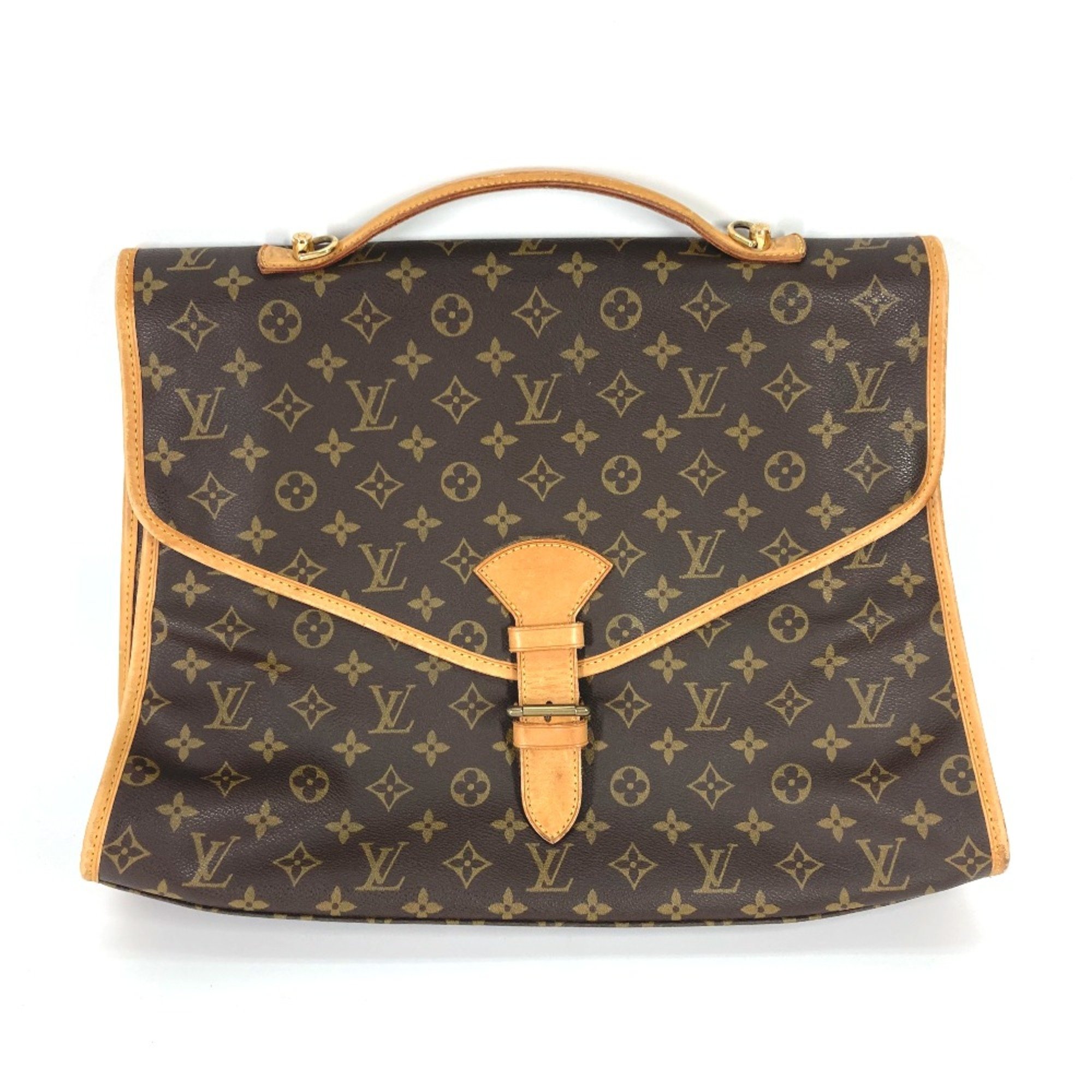 Louis Vuitton M51121 Monogram business bag Hand Bag Brown