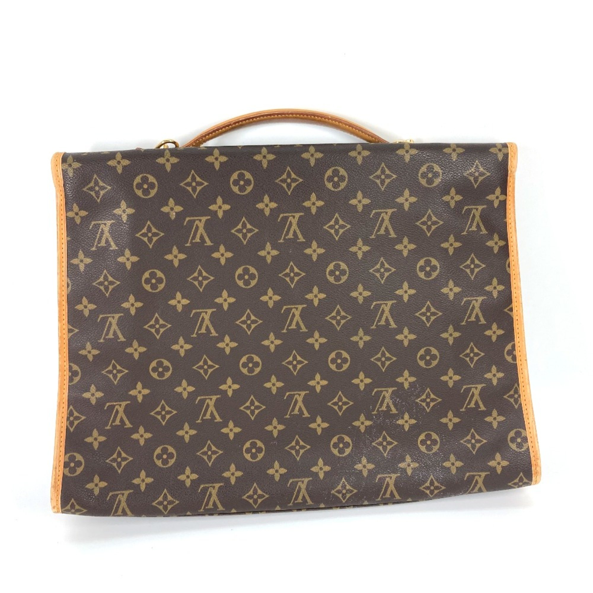 Louis Vuitton M51121 Monogram business bag Hand Bag Brown