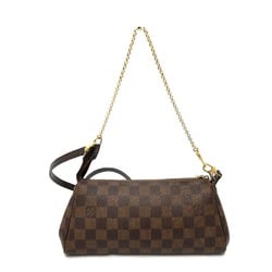 Louis Vuitton N55213 Damier 2WAY bag Shoulder Bag Brown GoldHardware