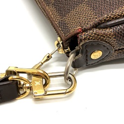 Louis Vuitton N55213 Damier 2WAY bag Shoulder Bag Brown GoldHardware