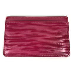 Louis Vuitton M60327 Epi Business Card Holder Pass Case Card Case Fuchsia pink