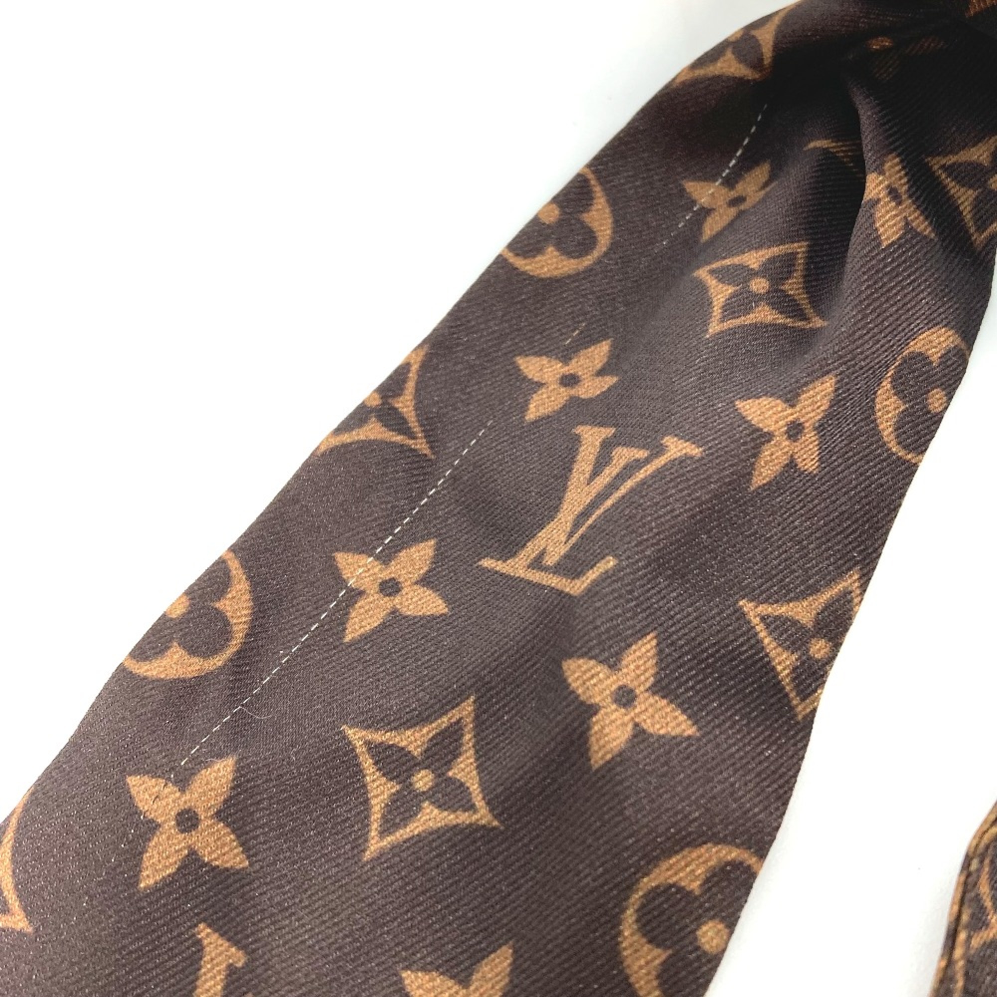 Louis Vuitton M01354 Monogram Bag accessories Key Holder charm Brown Gold