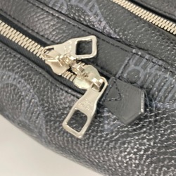 Louis Vuitton M57288 Monogram-Taurillon Clemence-Shadow Bag Backpack Black