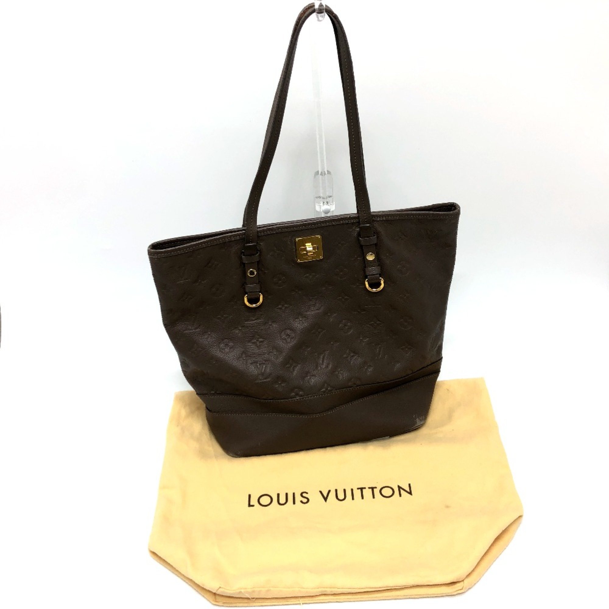 Louis Vuitton M40516 MonogramEmpreinte Shoulder bag Tote Bag Ombre Brown GoldHardware