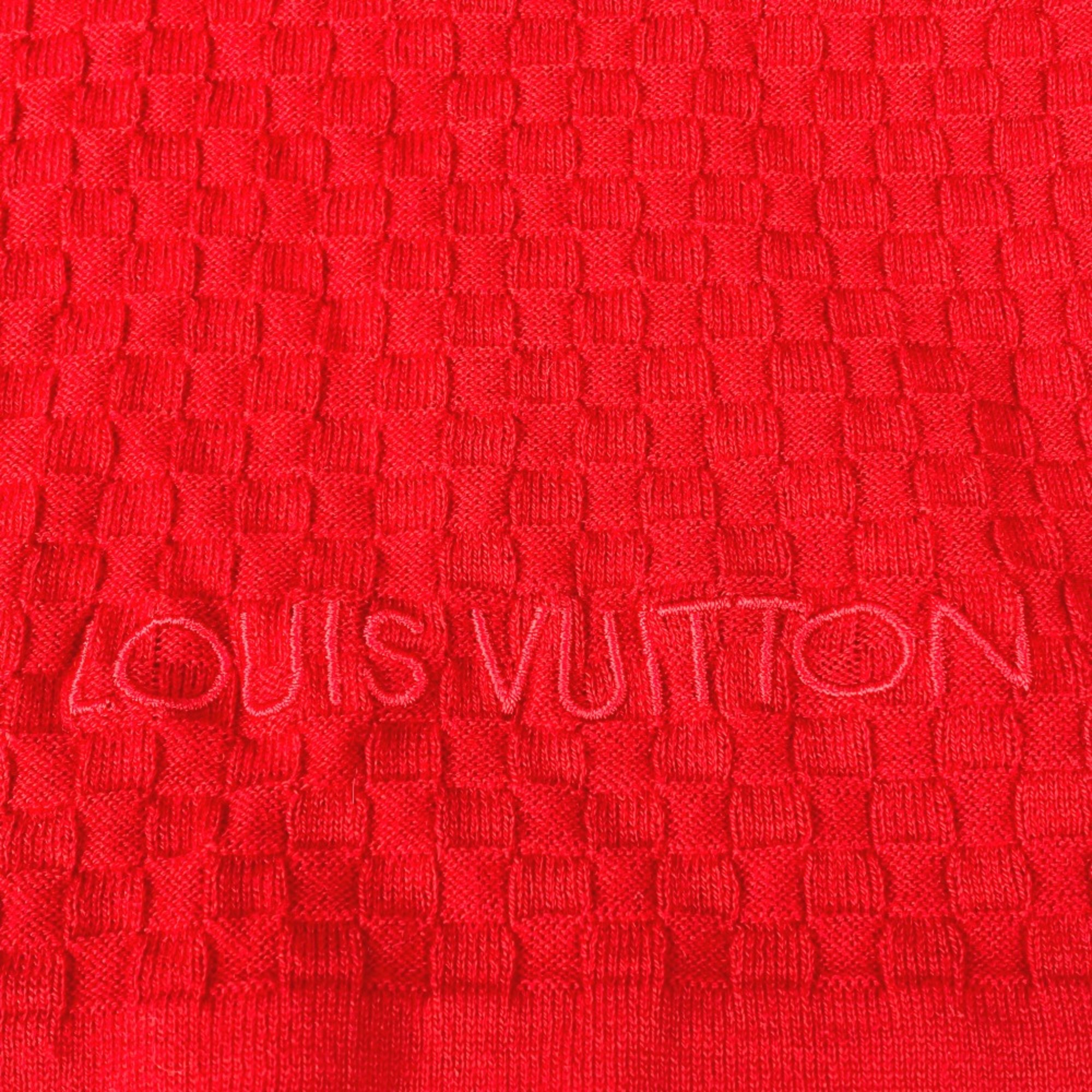 Louis Vuitton M75131 Scarf Red