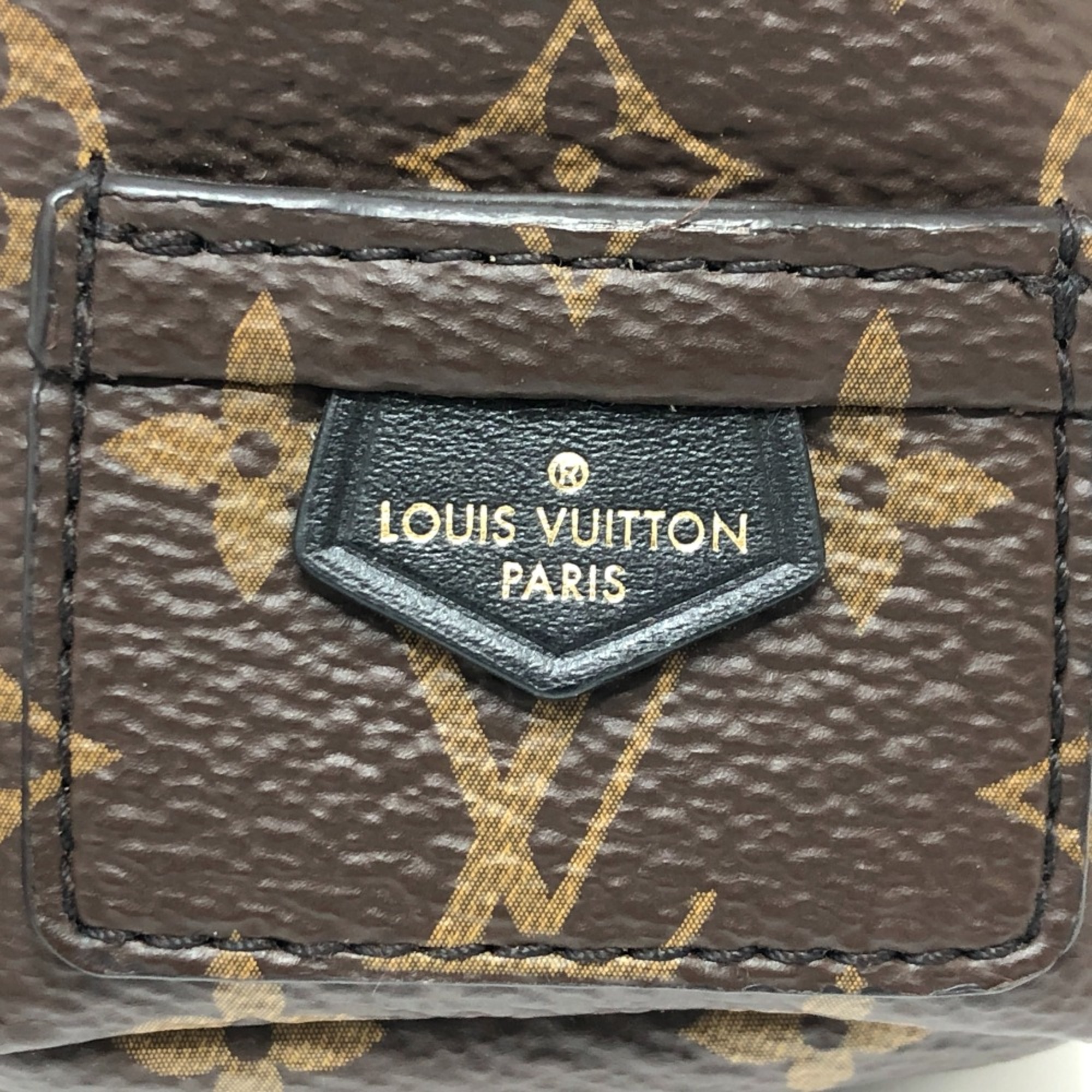 Louis Vuitton M6579A Monogram Palm Springs Accessory pouch Brown GoldHardware