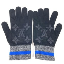 Louis Vuitton M76575 gloves Glove Black blue