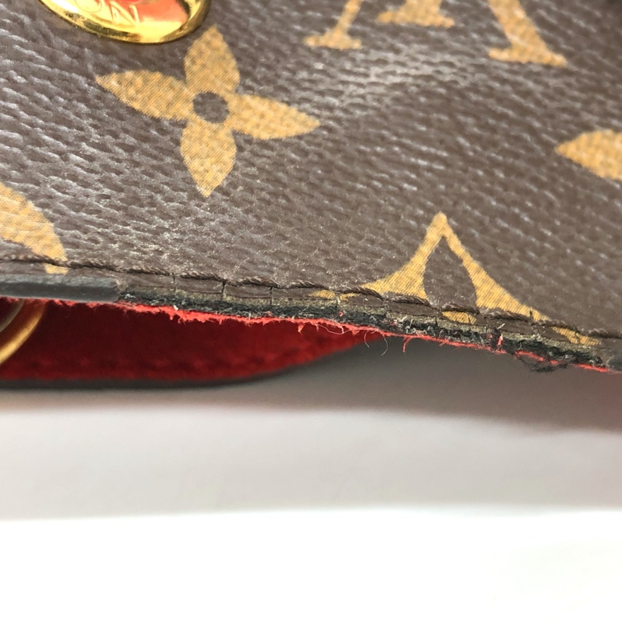 Louis Vuitton M44021 Monogram Shoulder bag Shoulder Bag Coklico Brown Red/GoldHardware