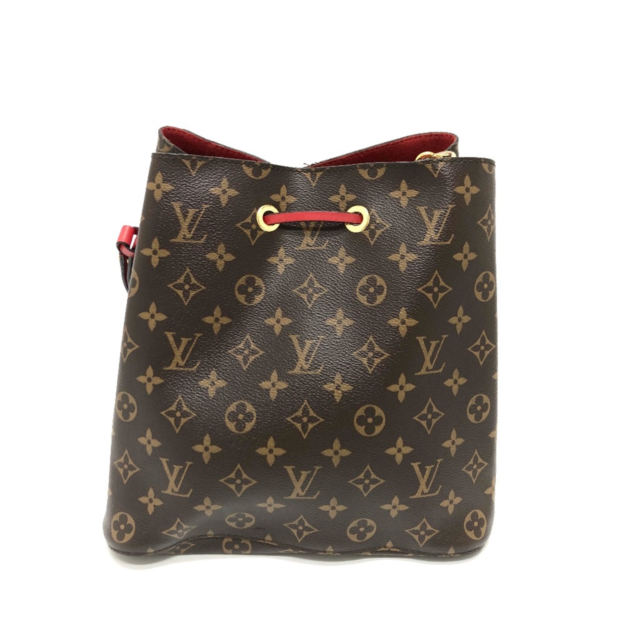 Louis Vuitton M44021 Monogram Shoulder bag Shoulder Bag Coklico Brown Red/GoldHardware