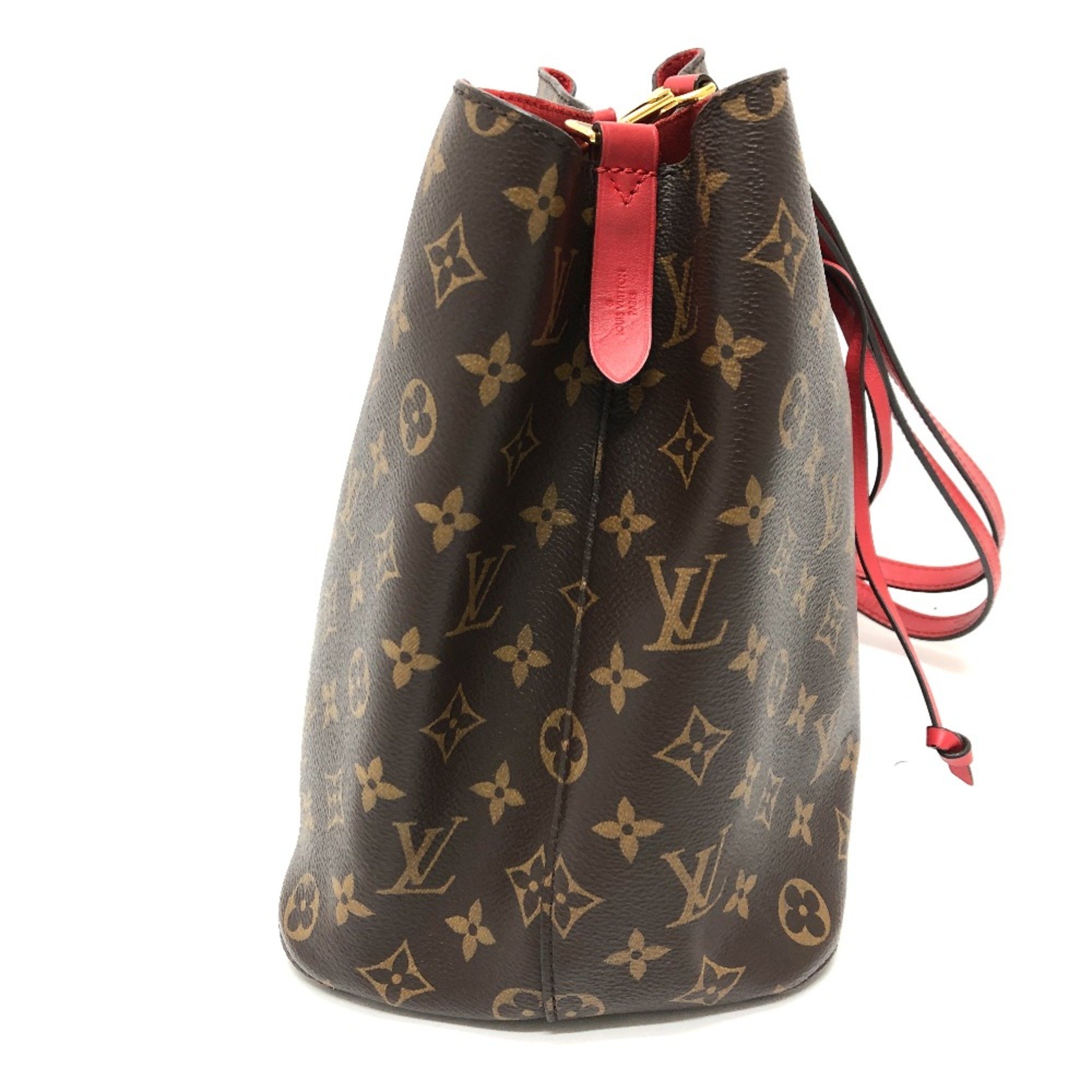 Louis Vuitton M44021 Monogram Shoulder bag Shoulder Bag Coklico Brown Red/GoldHardware