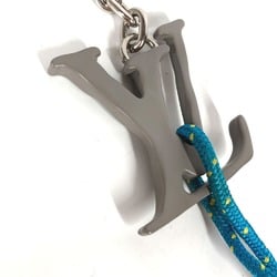 Louis Vuitton MP2618 Carabiner Bag Charm Key Holder Silver blue