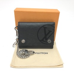 Louis Vuitton M63518 Epi LV Circle Wallet Trifold wallet Black SilverHardware