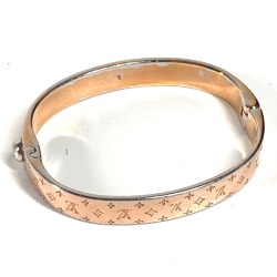 Louis Vuitton M00253 Monogram Bangle Bracelet pink