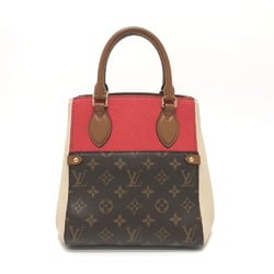 Louis Vuitton M45389 Monogram Tote Bag Brown GoldHardware