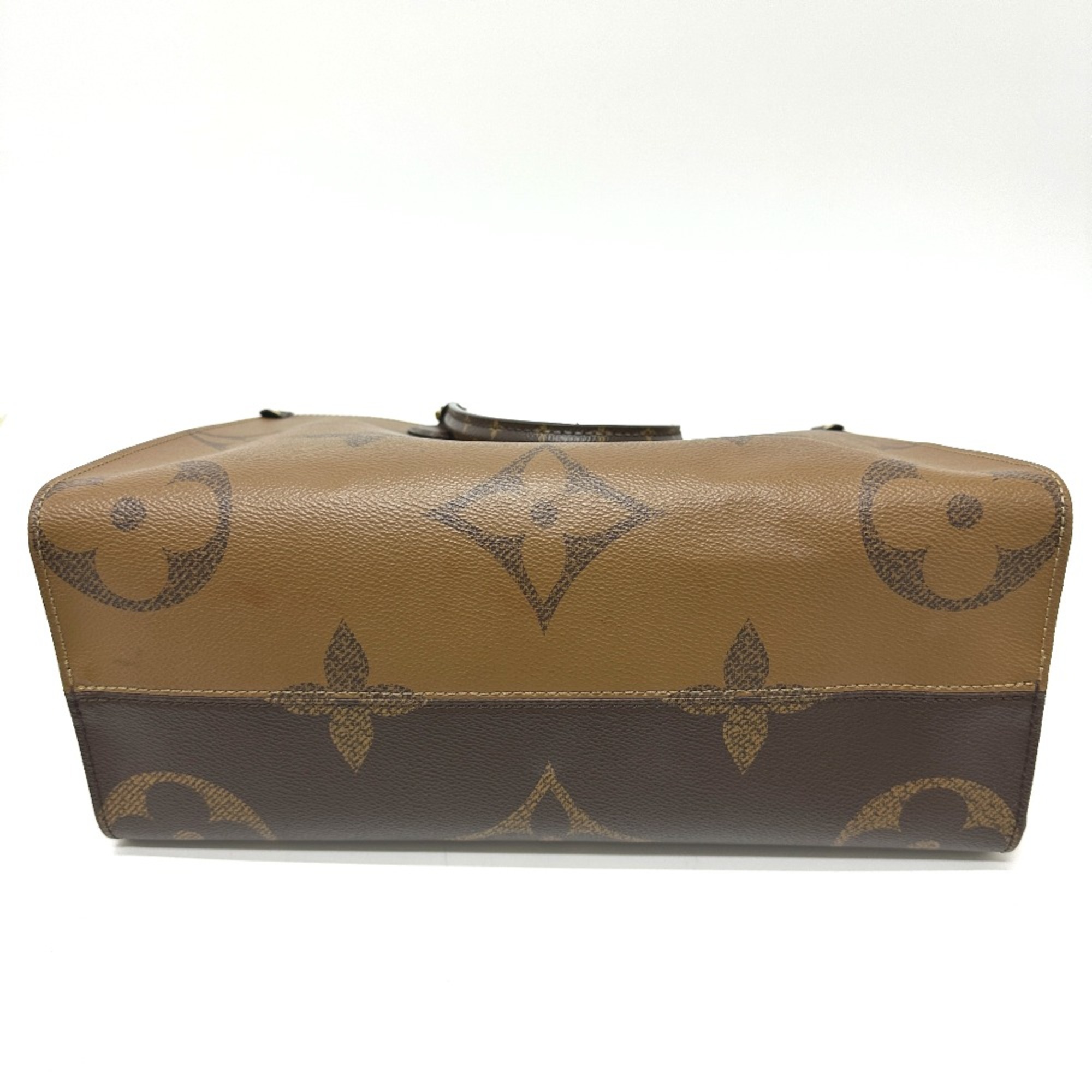 Louis Vuitton M45321 Monogram Tote Bag Brown