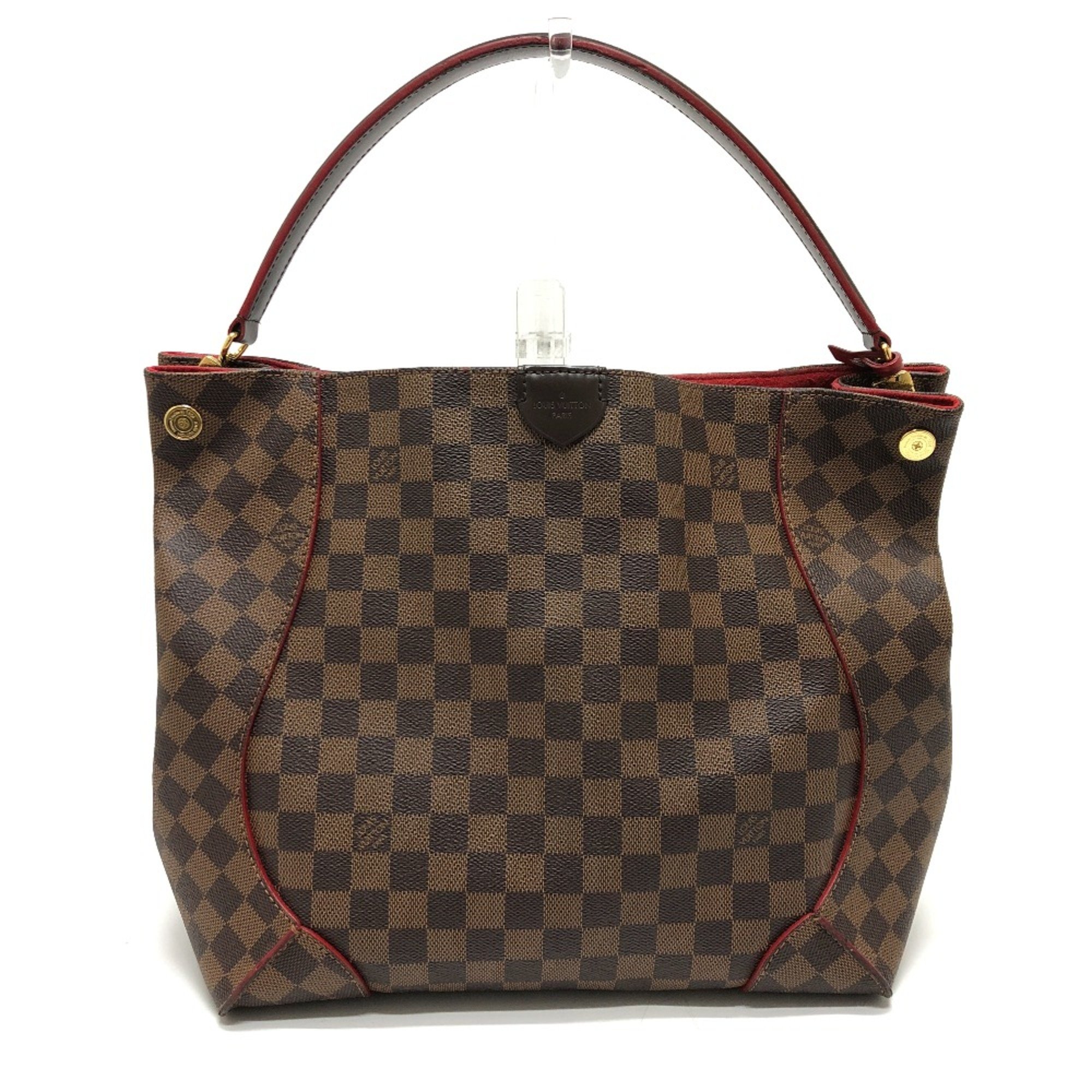 Louis Vuitton N41556 Damier shoulder bag Shoulder Bag Brown GoldHardware