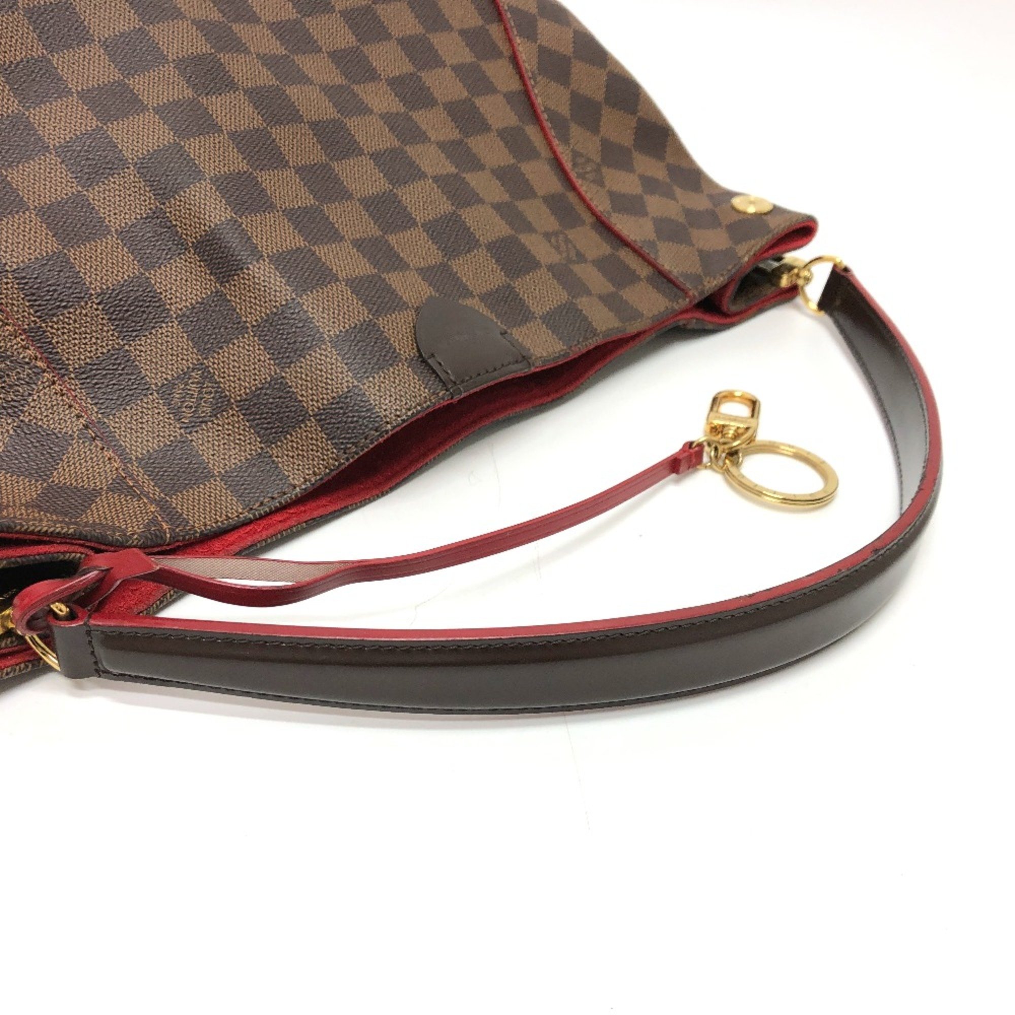 Louis Vuitton N41556 Damier shoulder bag Shoulder Bag Brown GoldHardware