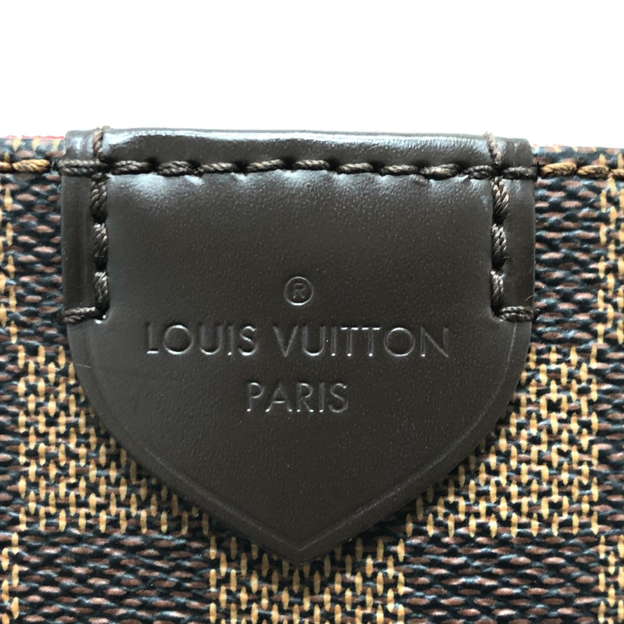 Louis Vuitton N41556 Damier shoulder bag Shoulder Bag Brown GoldHardware