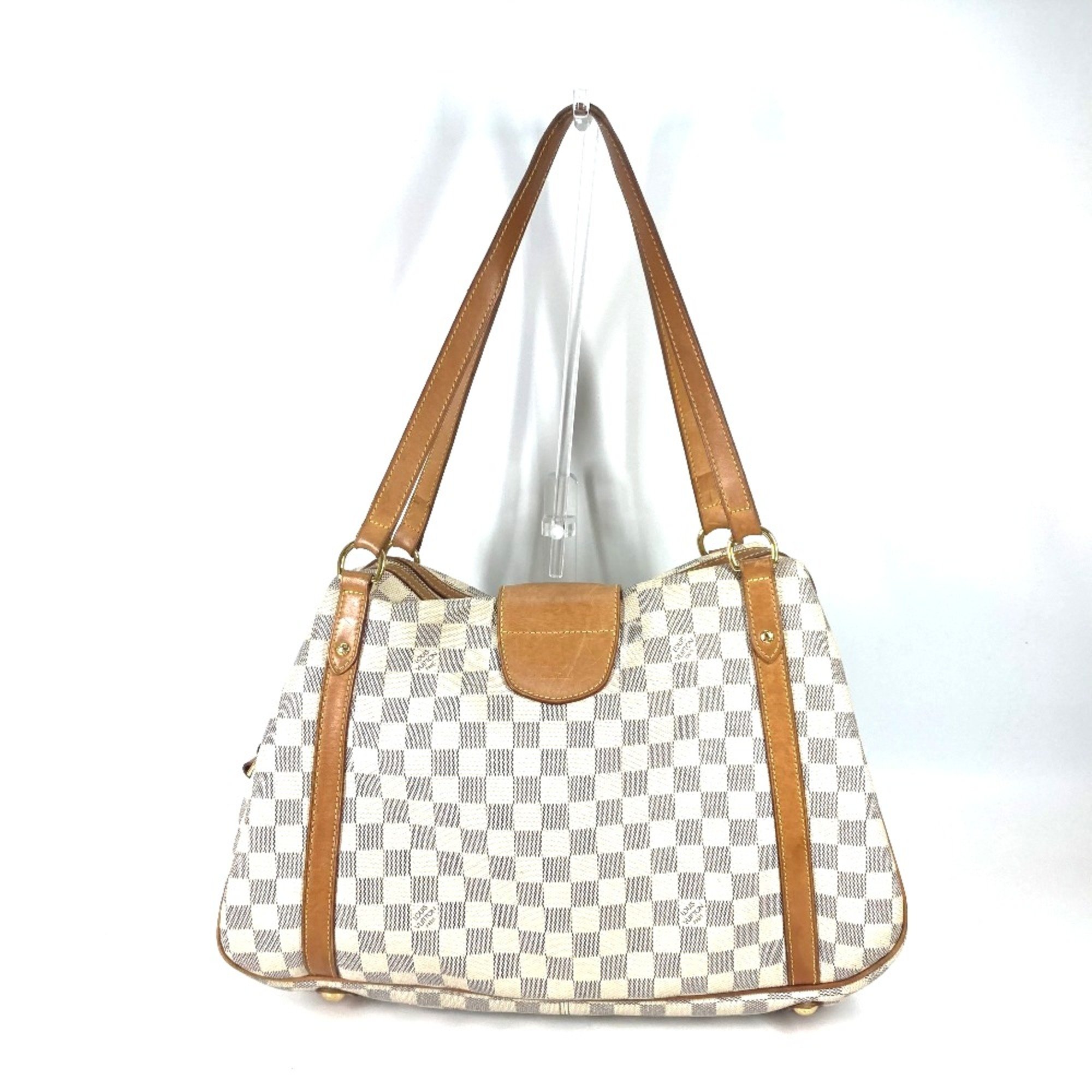 Louis Vuitton N42220 Damier Azur Shoulder Bag Tote Bag Shoulder Bag White