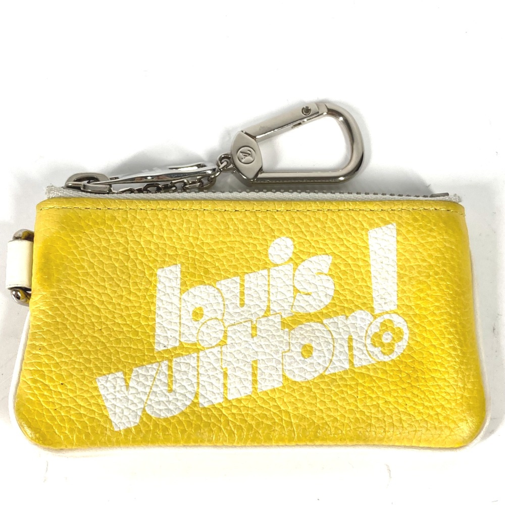 Louis Vuitton M80845 Everyday LV Wallet Coin Compartment with key ring coin purse yellow