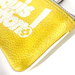 Louis Vuitton M80845 Everyday LV Wallet Coin Compartment with key ring coin purse yellow