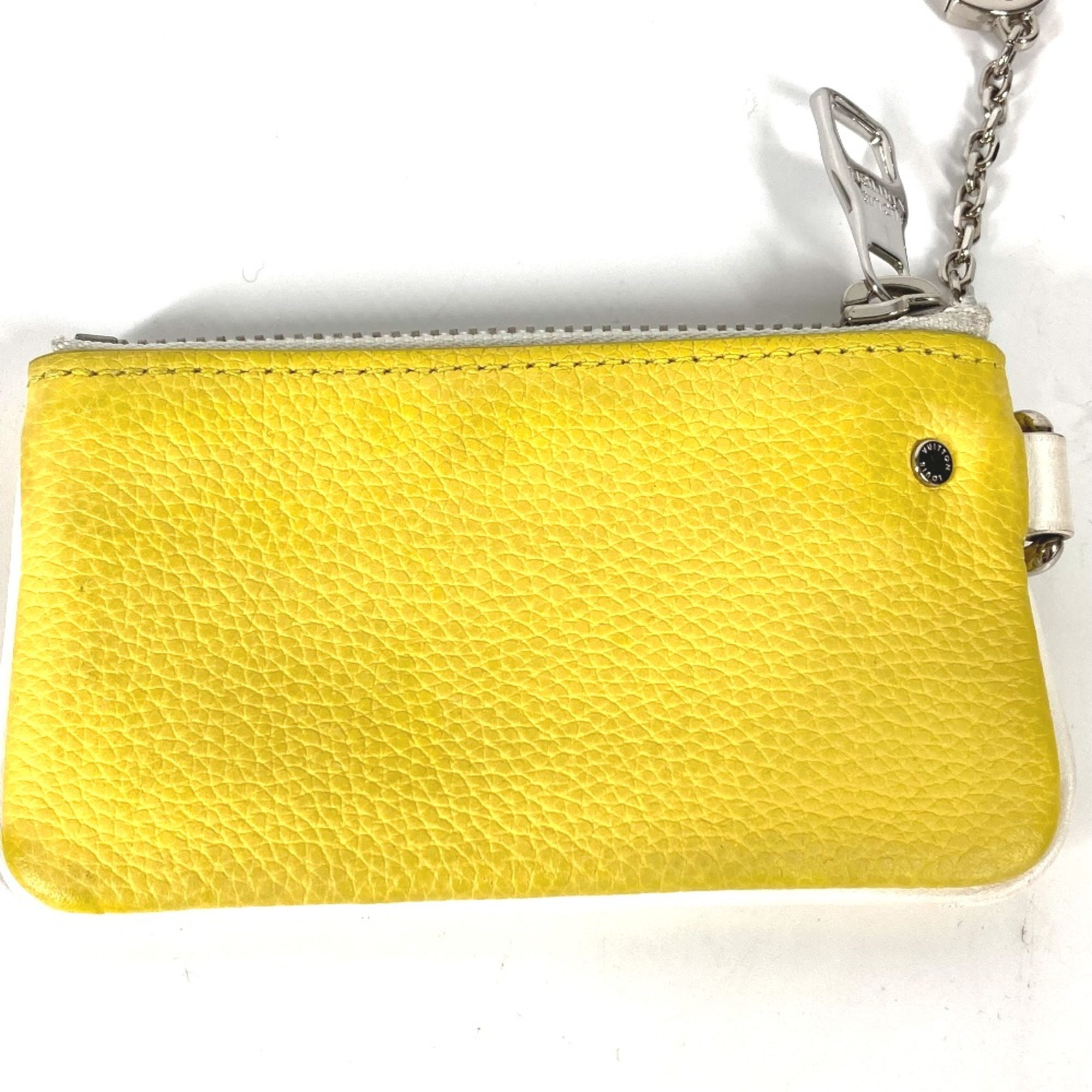 Louis Vuitton M80845 Everyday LV Wallet Coin Compartment with key ring coin purse yellow