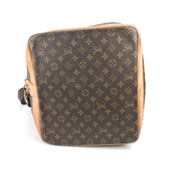 Louis Vuitton M41235 Monogram cross one shoulder Bucket type Shoulder Bag Brown