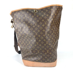 Louis Vuitton M41235 Monogram cross one shoulder Bucket type Shoulder Bag Brown