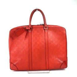 Louis Vuitton N41143 Damier Infini Tote Bag Bag Hand Bag Business bag Red