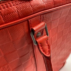 Louis Vuitton N41143 Damier Infini Tote Bag Bag Hand Bag Business bag Red