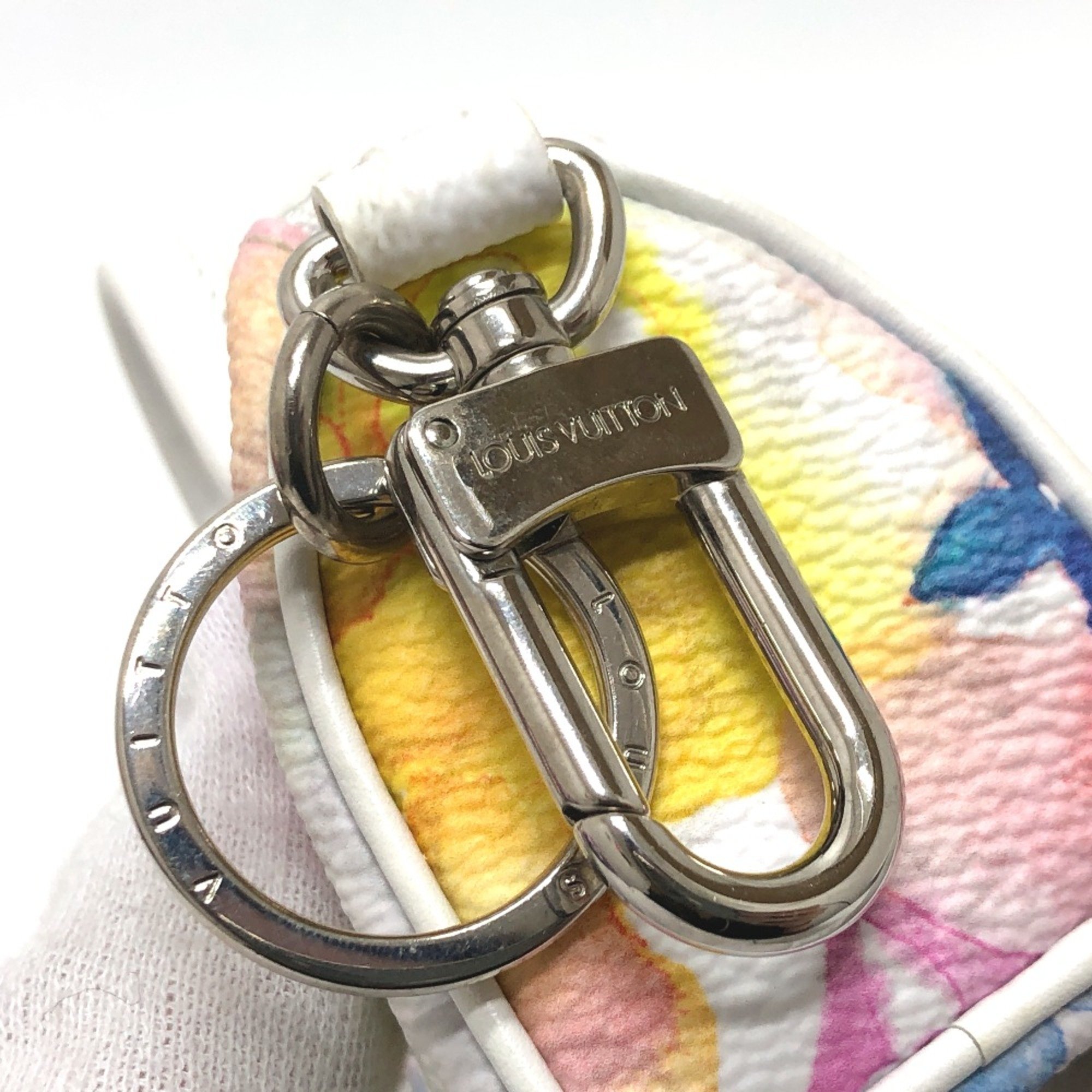 Louis Vuitton MP2975 MonogramWatercolor Bag Charm Multicolore SilverHardware