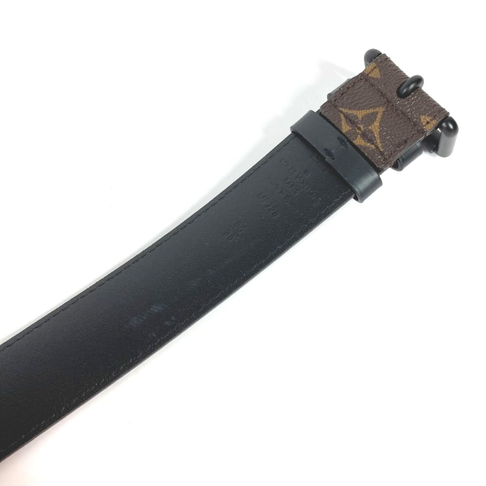 Louis Vuitton MP228U Monogram belt Brown Black