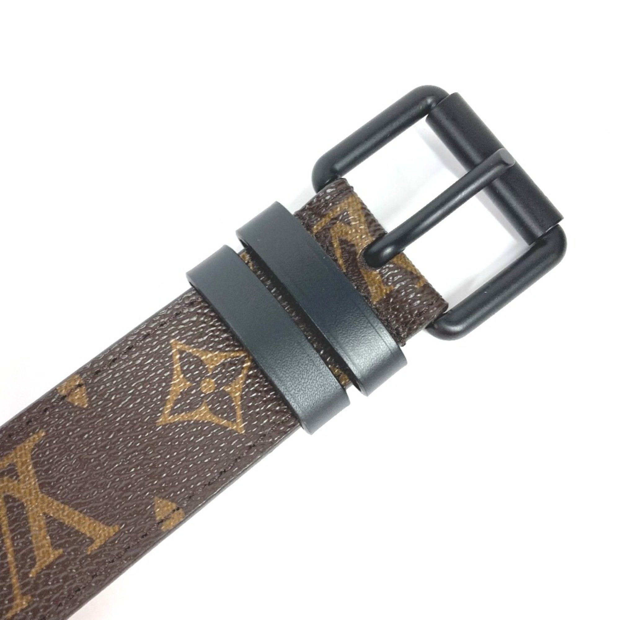 Louis Vuitton MP228U Monogram belt Brown Black