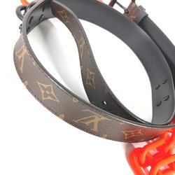 Louis Vuitton MP228U Monogram belt Brown Black