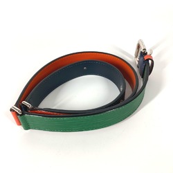 Louis Vuitton M9749V Epi belt Orange Navy x Green