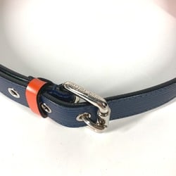 Louis Vuitton M9749V Epi belt Orange Navy x Green