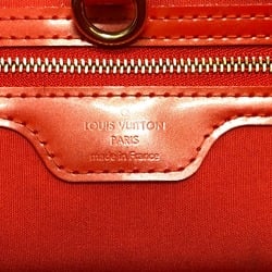 Louis Vuitton M93644 MonogramVernis Bluebird Tote Bag Orange Based GoldHardware