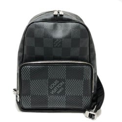 Louis Vuitton N50009 backpack bag Backpack Black SilverHardware