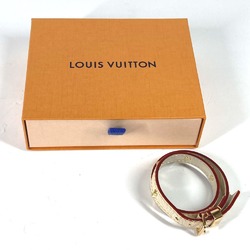 Louis Vuitton M91846 Suhali accessories double Bracelet Blanc White