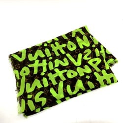 Louis Vuitton M72387 Monogram Scarf shawl Vert Green