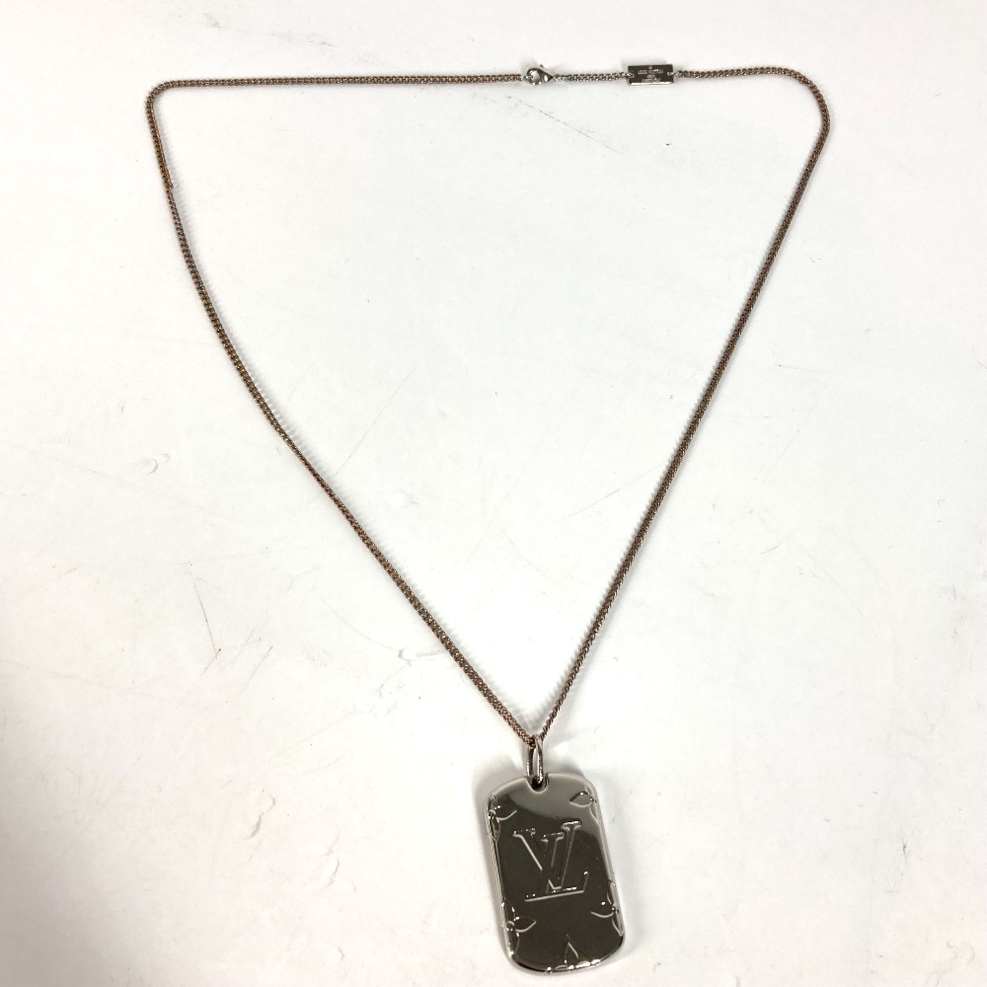 Louis Vuitton M62484 Accessories ChainNecklace Necklace Silver