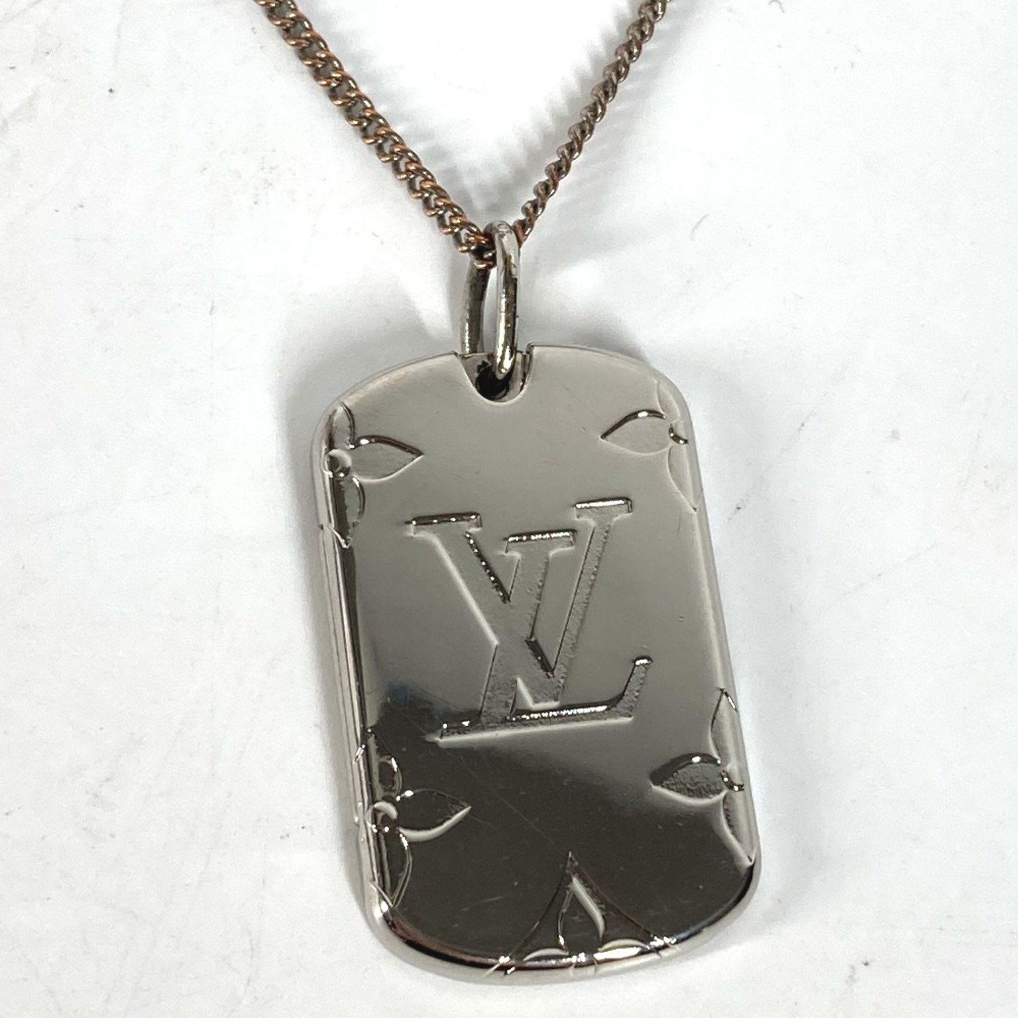 Louis Vuitton M62484 Accessories ChainNecklace Necklace Silver