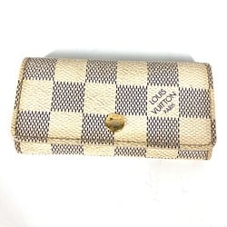 Louis Vuitton N60020 Damier Azur 4 keys Key Case White