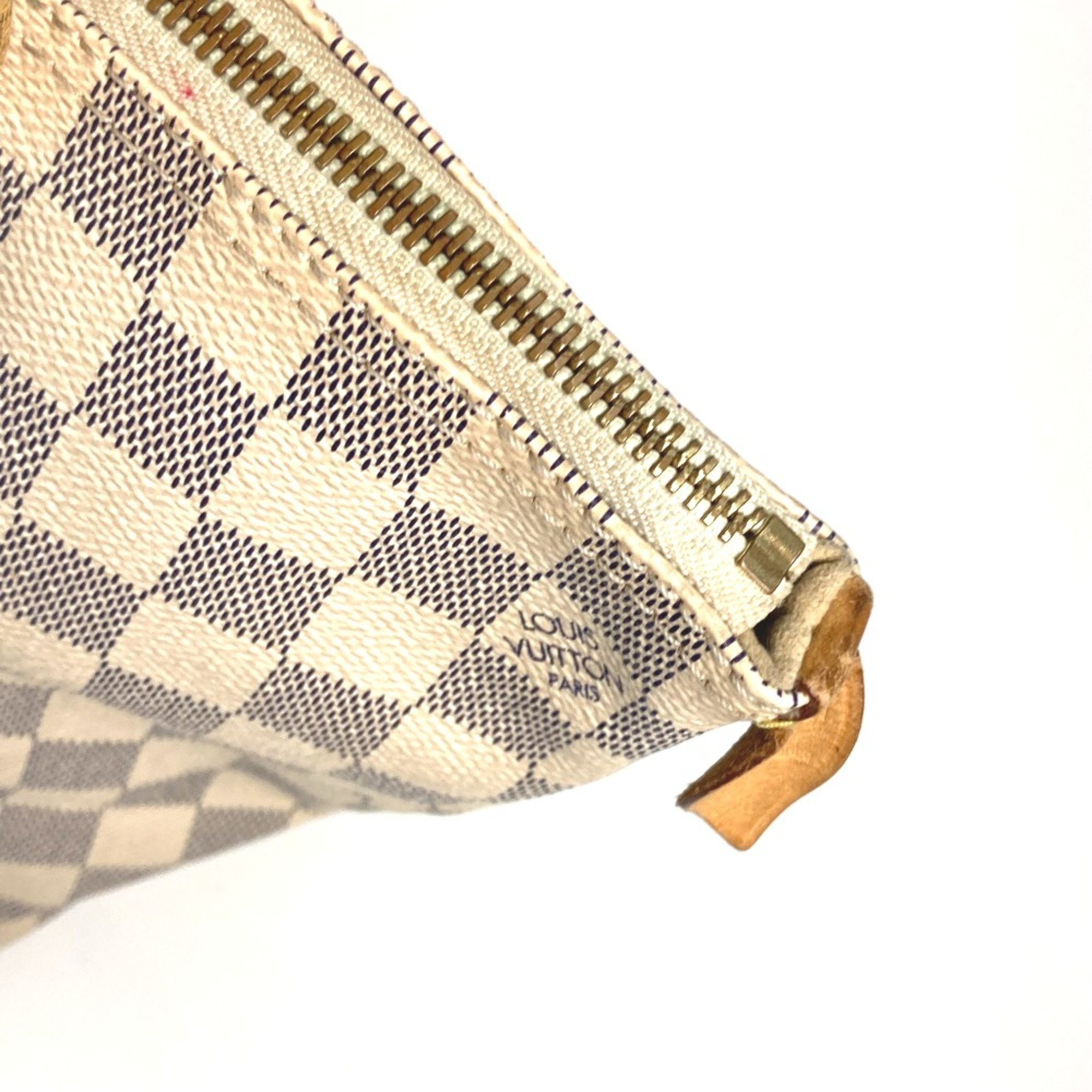 Louis Vuitton N51186 Damier Azur Shoulder Bag Shoulder Bag Tote Bag White