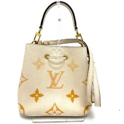 Louis Vuitton M45716 MonogramEmpreinte 2WAY Crossbody Hand Bag Shoulder Bag Claim saffron BeigeBased GoldHardware